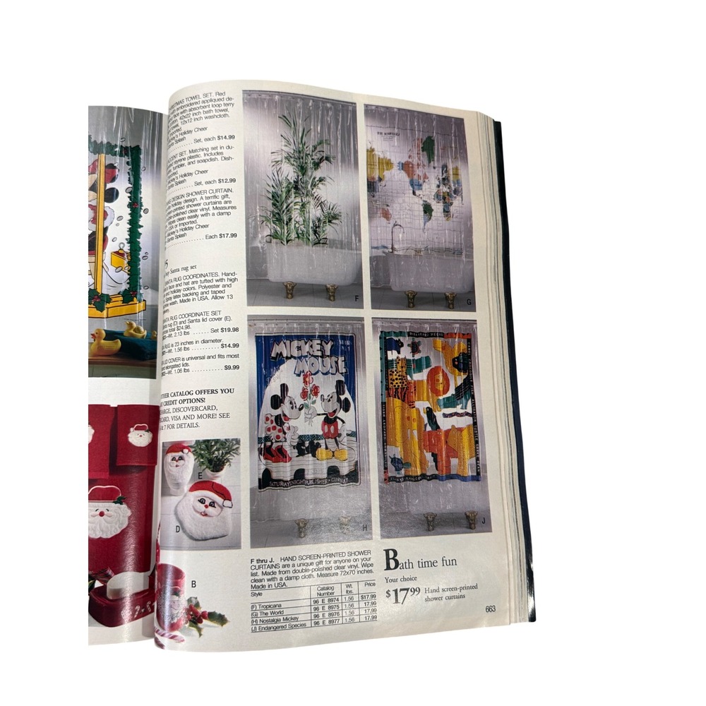 Vintage 1992 Sears Great American Wish Book Christmas Holiday Toy Catalog - Picture 11 of 13